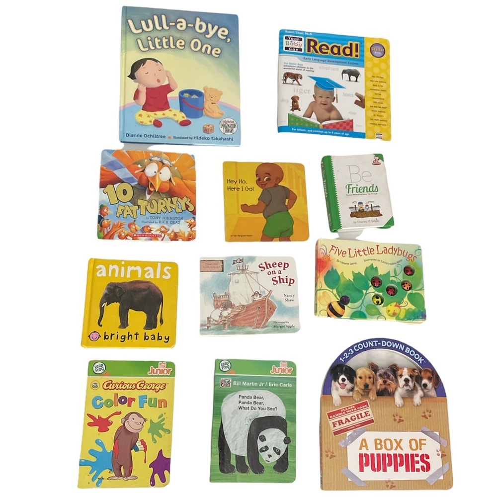 Set of 11 Baby Story And Learning Books